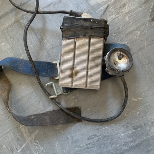 Vintage miners safety lamp - miners,