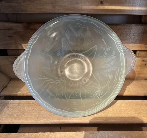 Fish design bowl glass - bowl,