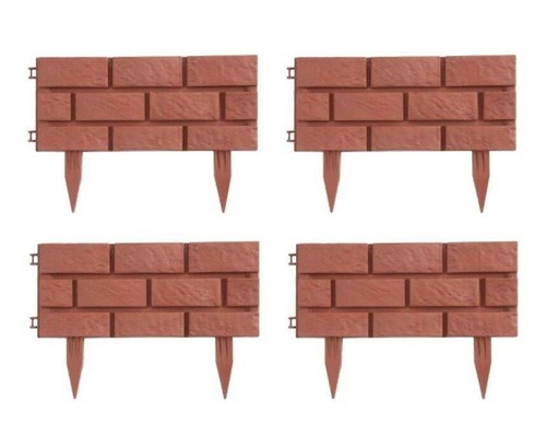 New garden fence edges - fence,