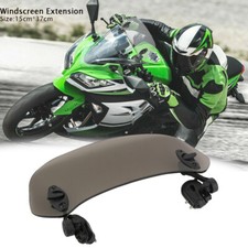 Adjustable Windshield Windscreen Clip On Extension Spoiler Motorcycle Universal