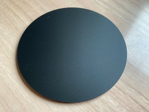 Black round circles disc - round,