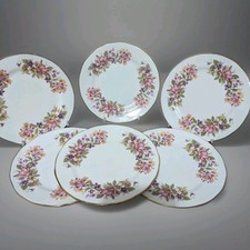 6 X Colclough Bone China