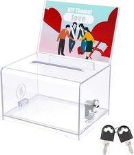 Uniclife Acrylic Donation Box