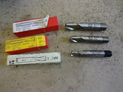 Slot drill vertical mill - x, 3