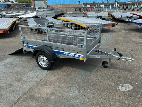 Cage trailer 6x4 with - trailer, the
