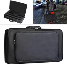 Big Size Guitar Effects Pedal Board Bag Storage Carrying Case Black Portable UK