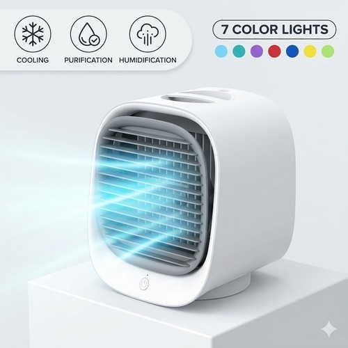 Mini portable air conditioner - air,
