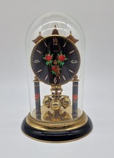S Haller - 400 Day Anniversary Glass Dome Clock. No Key 