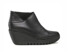 Ladies FLY LONDON ‘Yego’ Leather Ankle Boots - Size 6 (39) 