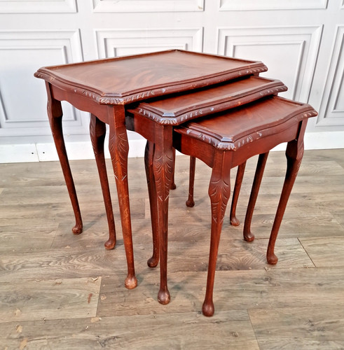 Vintage nest tables 3 - tables,