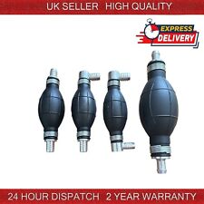 FUEL PRIMER BULB HAND PUMP DIESEL PETROL PRIMING TOOL FOR CARS 6-8-10-12-15 MM