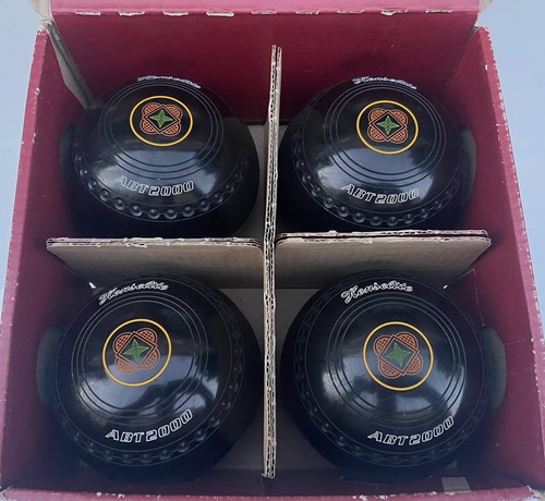 Henselite lawn bowls set 4 - set,