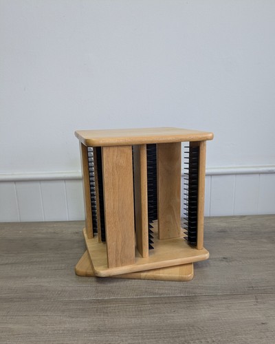 Vintage wooden rotating approx - vintage,