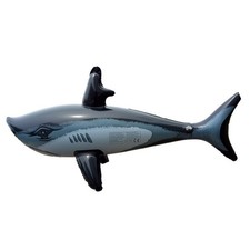Children Cute Inflatable Shark Simulation Animals Swimming Pool Beach Water Toys