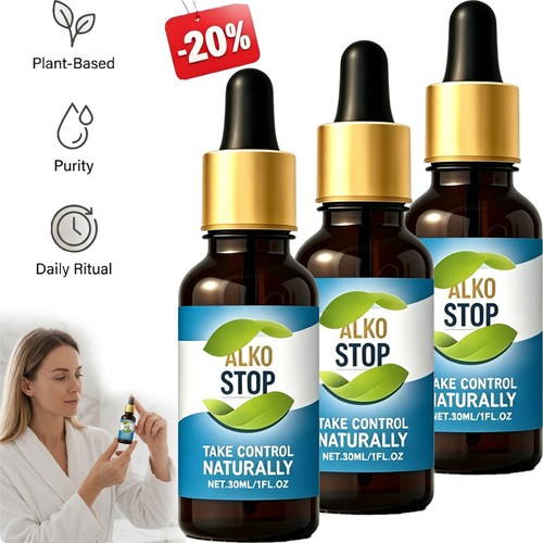 Alko stop drops - drops, herbal