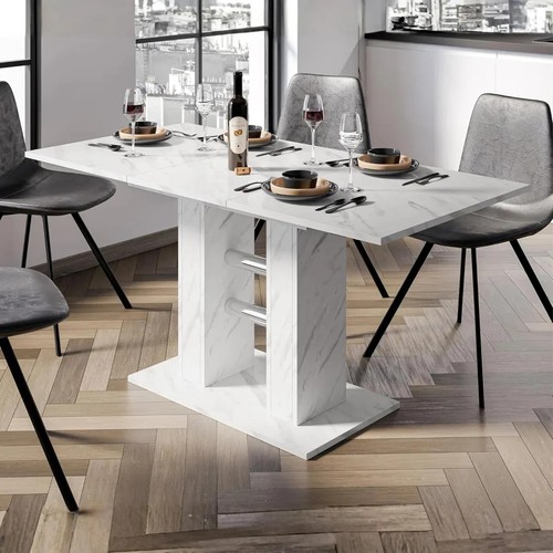 Extendable dining table - dining,