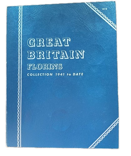 Empty whitman folder - whitman, florins