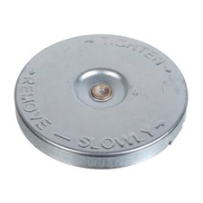 JAGUAR XK120 PLAIN RADIATOR CAP UNSPRUNG C3455/1