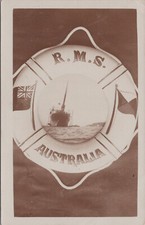 AUSTRALIA,BOUY TAKEN FROM THE R.M.S AUSTRALIA,WRECKED ON CORSAIR ROCK,POINT NEPE