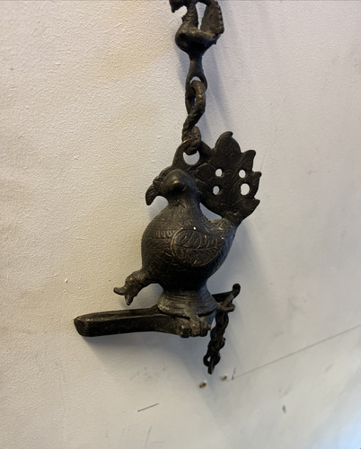 Vintage brass mythical hanging - vintage,