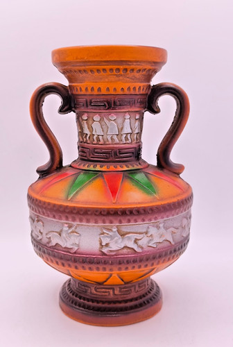 Vintage greek style amphora - vintage,