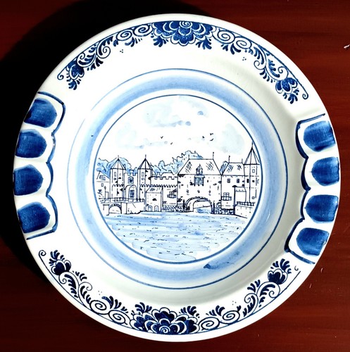 Delft blue hand painted - delft,