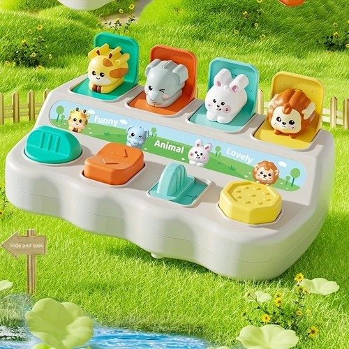 Montessori pop animal toy - montessori,