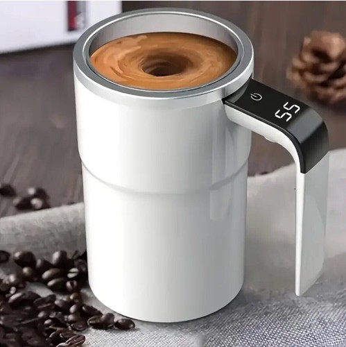 Automatic stirring coffee mug - automatic,