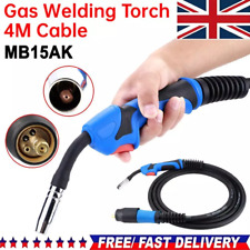 MAG/MIG Welding Torch MB15AK Euro Connector 4M/5M Gun Gas Conversion for Welder