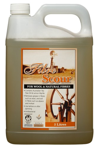 Fibre scour fleece cleaner - scour, for