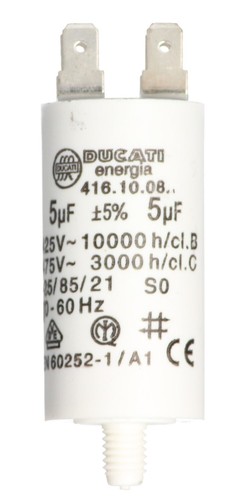 Capacitor 5uf 450v ducati - 5uf/450v,