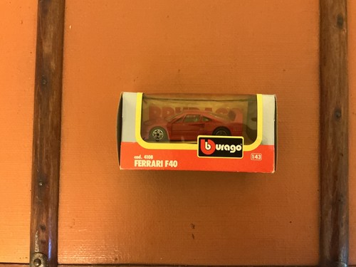 Burago ferrari f40 cod 4108 - burago,