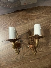 Pair of Vintage Brass