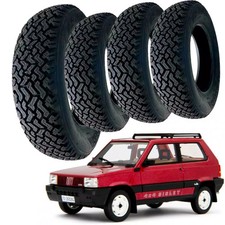 KIT 4 GOMME Vee Rubber PANDINO 145 80 13 75T PANDA 4X4 DISEGNO PIRELLI M+S NUOVA