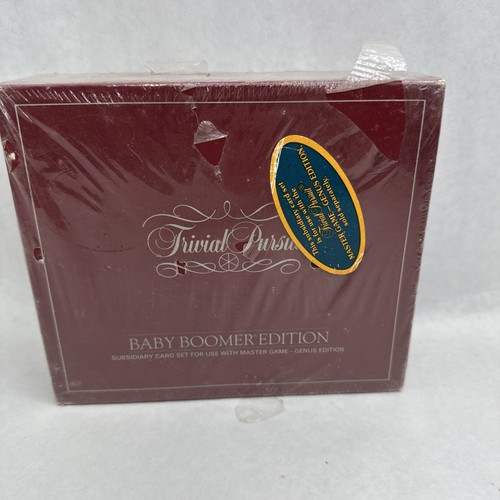 Trivial pursuit baby boomer - trivial,