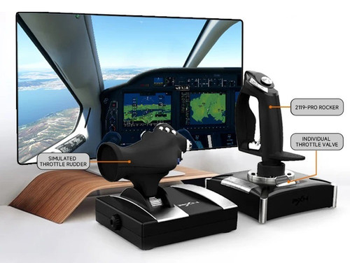 Flight simulator joystick - flight,