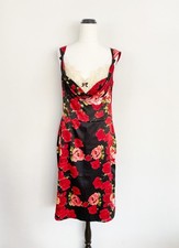 MOSS & SPY satin bodycon dress