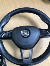 SKODA OCTAVIA 2017-2020 MULTI FUNCTIONAL STEERING WHEEL & A!R BAG 5E0419091BQ
