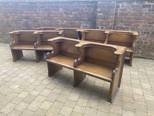 Antique Solid Oak Church 2