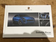 Porsche Macan Exclusive Ultimate Personalisation Brochure 2013