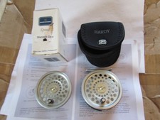 A1 stunning Hardy Alnwick marquis disc 5 trout fly fishing reel 3.25" spool etc