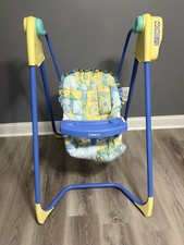 Vintage Graco Swyngomatic Open Top 6-Speed Baby Swing