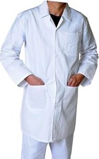 White Lab Coat Durable, Easy