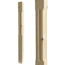 Staircase Newel Post Chamfered
