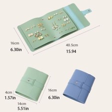 Storage Book Earring Ear Studs Creative Gift Holder Organizer Cases Jewelry Box＊