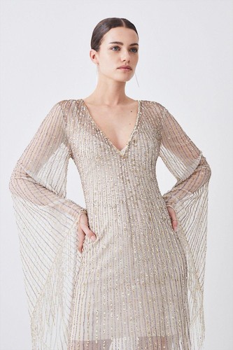Karen millen maxi dress uk10 - karen,