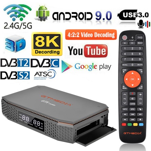 Satellite receiver fta - 8k,