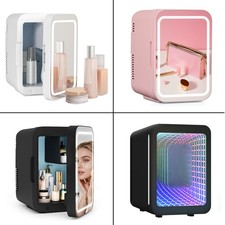 Mini Fridge 10L Portable Table Top Electric Small Cooler Warmer Ice Box Car Home