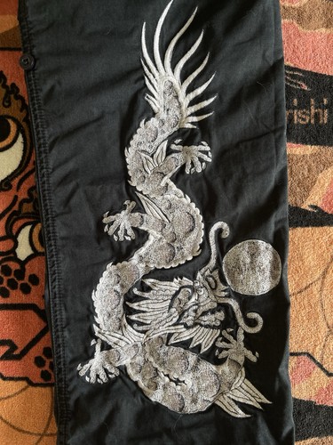 Maharishi black embroidered - maharishi,