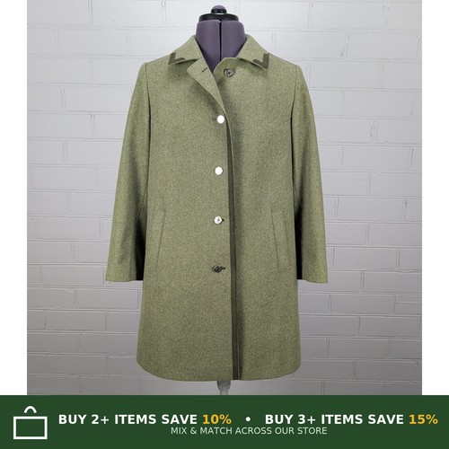 Weyrer loden overcoat pale - loden,